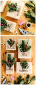 ideas para empaquetar los regalos de navidad