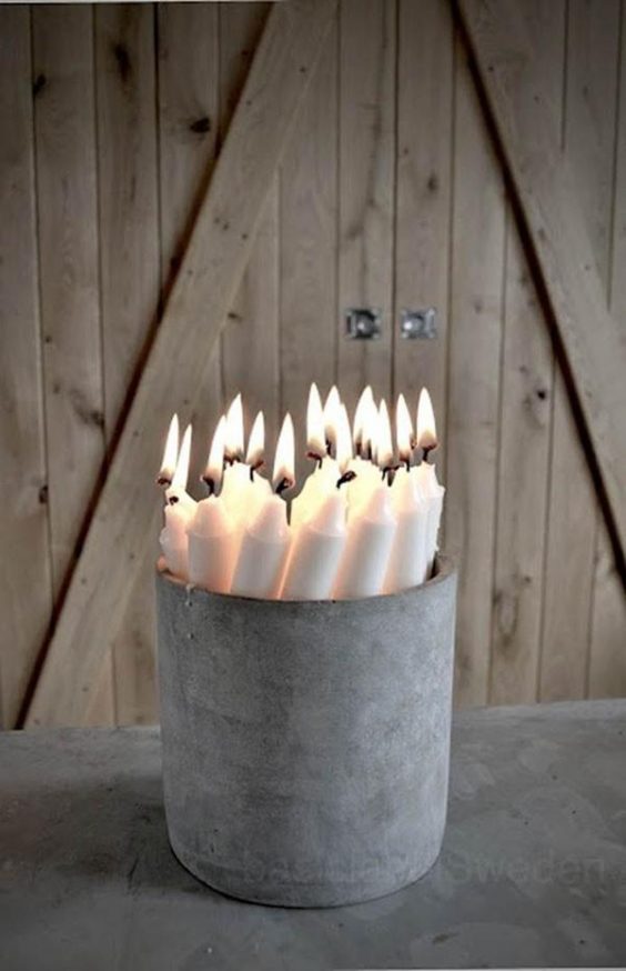 decorar con velas