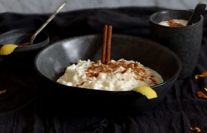 arroz con leche sin nata