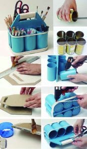 Hacer portalápices DIY para la vuelta al cole