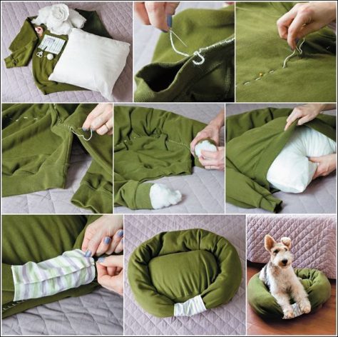Ingresos posterior Fanático Como hacer una cama para perros y gatos diy / Por4Pavos DIY