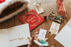 Tarjetas de Navidad hechas a mano