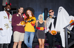 Disfraces de Halloween por 4 pavos